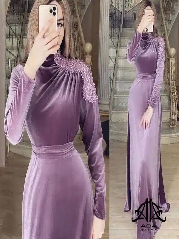 مدل لباس مجلسی ایرانی پوشیده