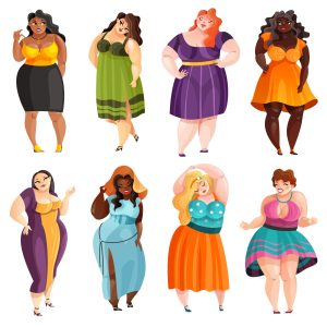 راهنمای انتخاب کت زنانه برای افراد چاق