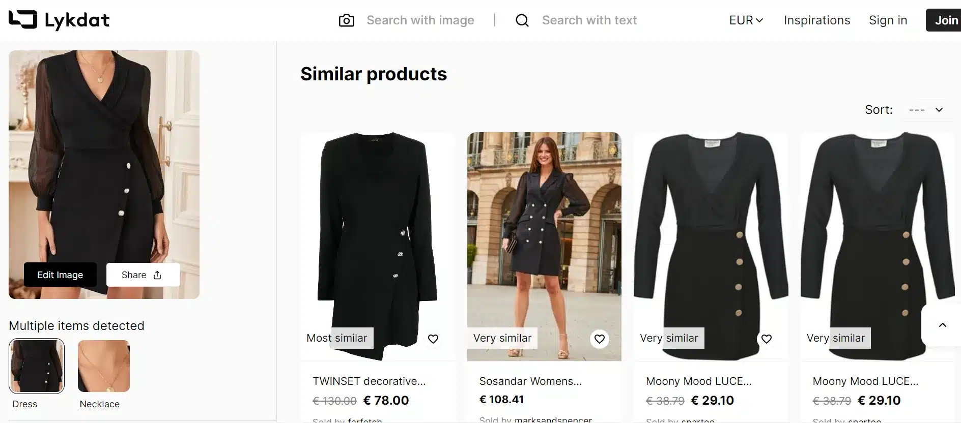 سایت هوش مصنوعی برای طراحی لباس(lykdat.com)