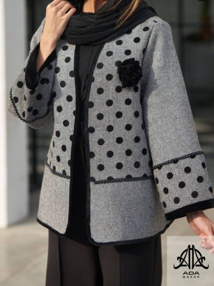 کت پاییزه زنانه یقه هفت