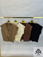 ژیله بافت زنانه دکمه دار