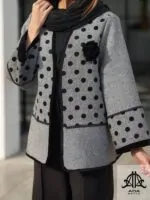 کت پاییزه زنانه یقه هفت